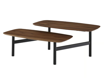 PANTOGRAPHE - Walnut coffee table by Ligne Roset - view 3